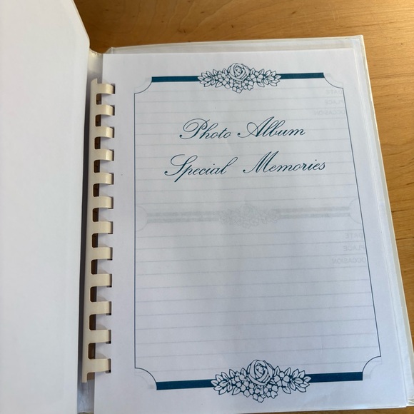 Vintage Baby Photo Diary Album Bunny Rabbit Shower Gift Present Memory Book - Picture 3 of 14